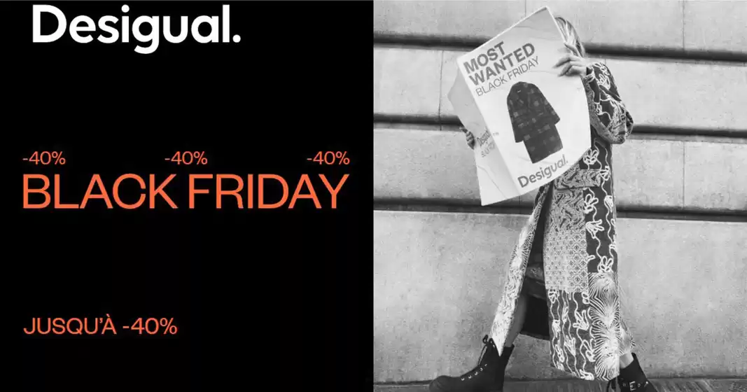 Black Friday | Jusqu’à -40%