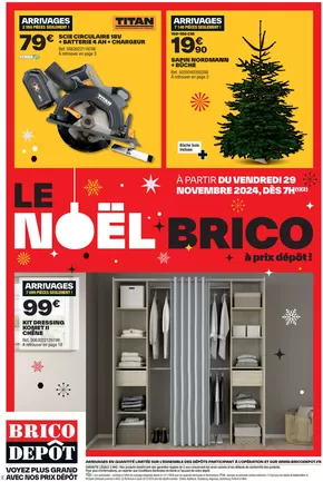 Promos de Noël à Le Pontet | LE NOËL BRICO sur Brico Dépôt | 29/11/2024 - 26/12/2024