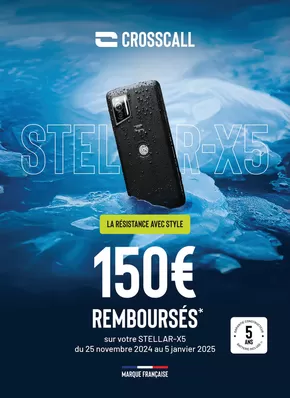 Catalogue Pulsat à Cannes | Crosscall Jusqu'à 150€ remboursés | 27/11/2024 - 05/01/2025