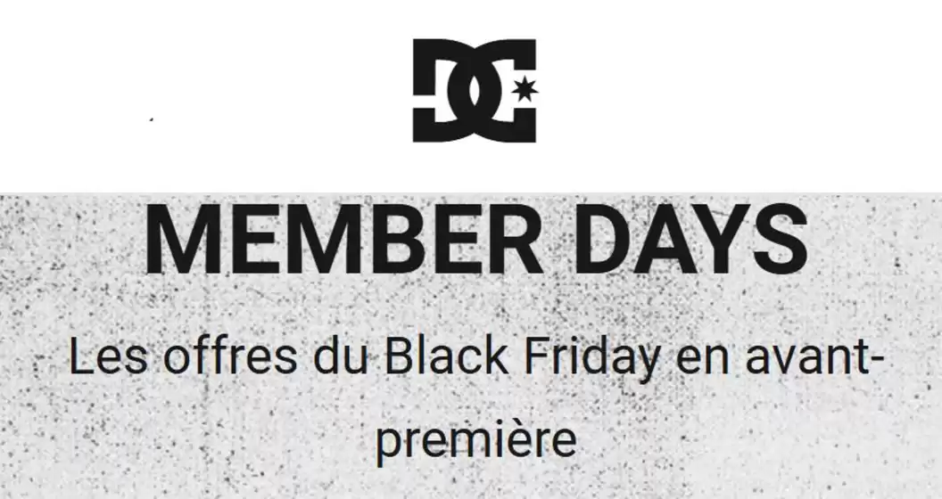 Catalogue DC Shoes à Thiais | Black Friday | 27/11/2024 - 02/12/2024