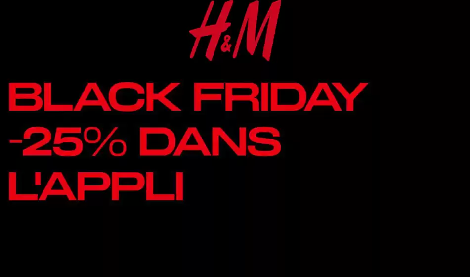Black Friday : jusqu'à -25% 
