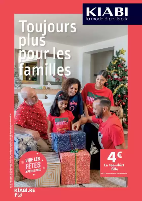 Toujours plus pour les familles 