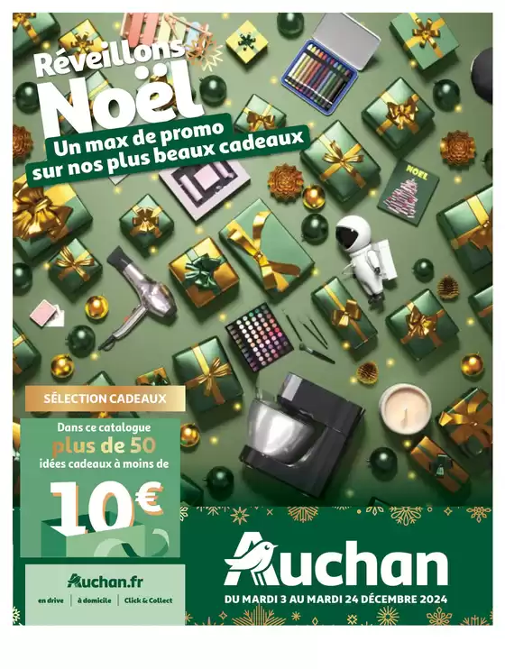 Catalogue Auchan Hypermarché à La Penne-sur-Huveaune | Un max de promo sur nos plus beaux cadeaux | 03/12/2024 - 24/12/2024