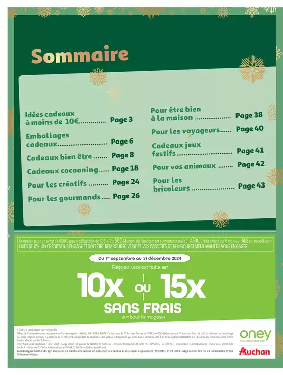 Catalogue Auchan Hypermarché à La Penne-sur-Huveaune | Un max de promo sur nos plus beaux cadeaux | 03/12/2024 - 24/12/2024