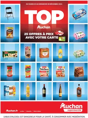 Catalogue Auchan Supermarché à Gaudent | 25 offres à prix waaoh ! | 03/12/2024 - 08/12/2024