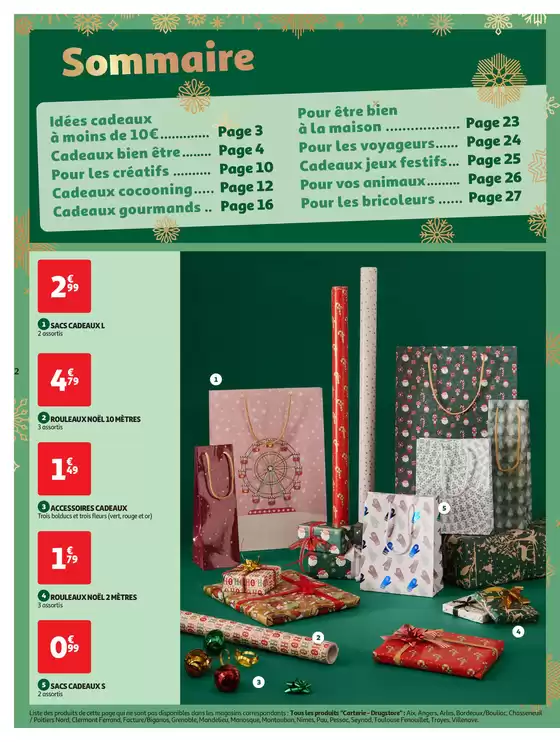 Catalogue Auchan Hypermarché à Bordeaux | Un max de promo sur nos plus beaux cadeaux | 03/12/2024 - 24/12/2024