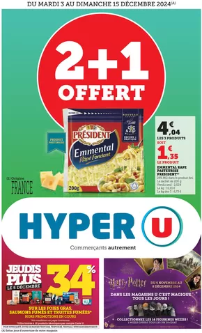 Catalogue Hyper U à Mulhouse | Catalogue HYPER U | 03/12/2024 - 15/12/2024