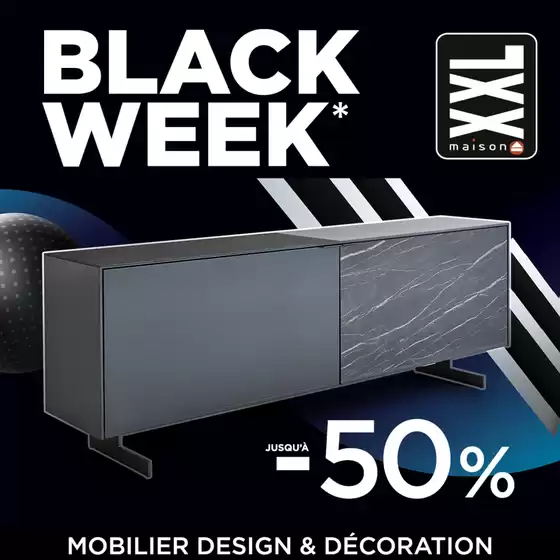 Catalogue XXL Maison à Saint-Pierre (La Réunion) | Black Week : il vous reste 4 jours pour profiter d’offres exceptionnelles jusqu’à -50% sur une sélection de mobilier design : rendez-vous en magasin ! | 28/11/2024 - 02/12/2024