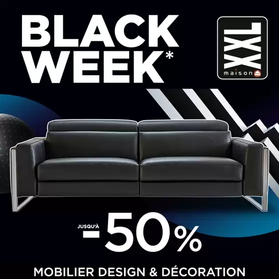 Catalogue XXL Maison à Saint-Pierre (La Réunion) | Black Week : il vous reste 4 jours pour profiter d’offres exceptionnelles jusqu’à -50% sur une sélection de mobilier design : rendez-vous en magasin ! | 28/11/2024 - 02/12/2024