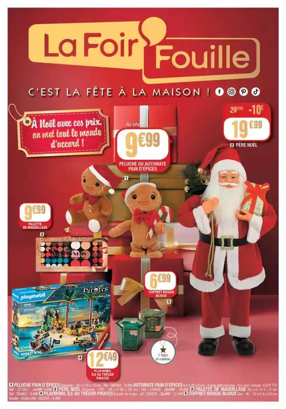 Catalogue La Foir'Fouille à Nice | C'est la fête à la maison! | 02/12/2024 - 21/12/2024