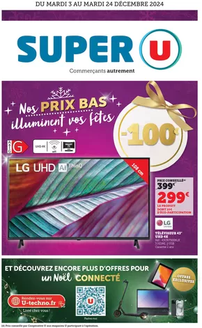 Promos de Multimédia et Electroménager à Saint-Malo | Catalogue SUPER U sur Super U | 02/12/2024 - 08/12/2024