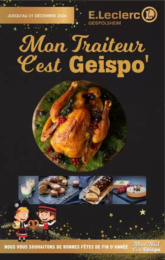GEDIS MENUS TRAITEUR 2024