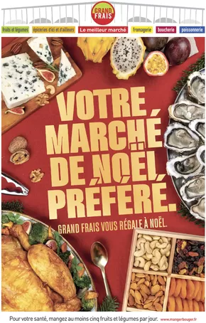 Catalogue Grand Frais à Rennes | Votre Marché de noël préféré. | 03/12/2024 - 15/12/2024