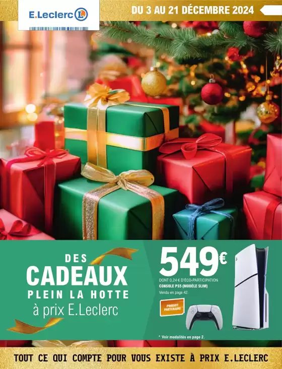 Catalogue E.Leclerc à Challans | CADEAUX 2 | 03/12/2024 - 21/12/2024