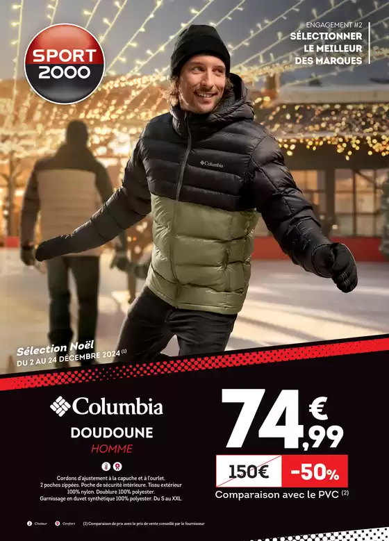 Catalogue Sport 2000 à Villefranche-sur-Saône | Sélection Noël | 02/12/2024 - 24/12/2024