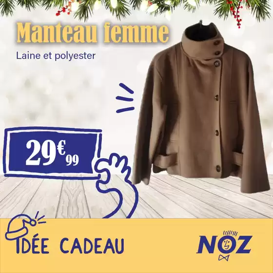 Catalogue Noz à Lille | Manteau femme | 02/12/2024 - 09/12/2024