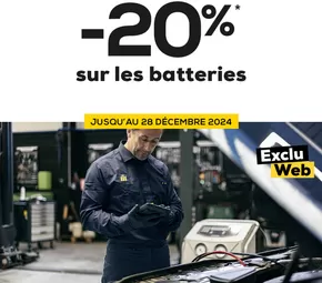 Promos de Auto et Moto à Bron | Faites contrôler dès maintenant votre batterie en centre Midas, et profitez de notre offre jusqu’au 28 décembre. sur Midas | 02/12/2024 - 28/12/2024