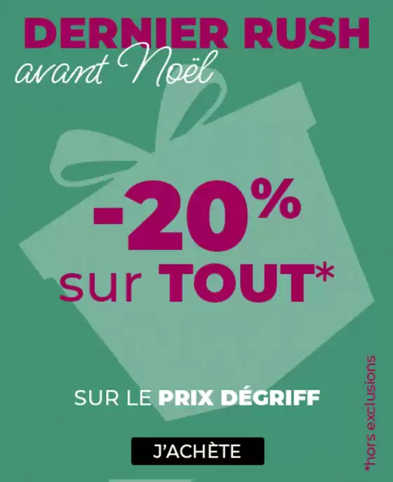 -20% sur tout
