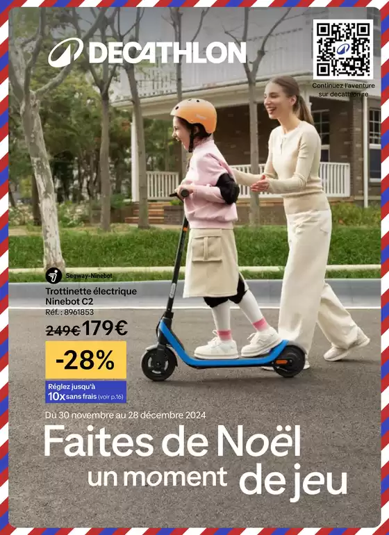 Catalogue Decathlon à Strasbourg | Faites de Noël un moment de jeu | 02/12/2024 - 28/12/2024