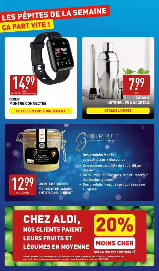 Catalogue Aldi à Nantes | Un Noël trés gourmand | 10/12/2024 - 16/12/2024