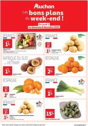 Catalogue Auchan Hypermarché à Caluire-et-Cuire | Les bons plans du week-end dans votre hyper! | 05/12/2024 - 08/12/2024