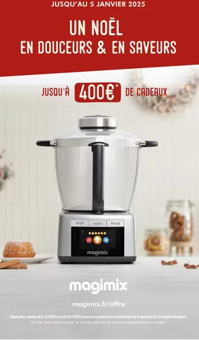 Promos de Multimédia et Electroménager à Levallois-Perret | MAGIMIX COOK EXPERT sur Group Digital | 03/12/2024 - 05/01/2025