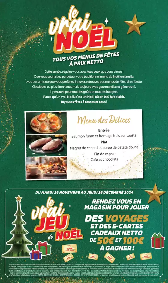 Catalogue Netto à Nice | SEMAINE PROCHAINE : LE VRAI NOËL | 10/12/2024 - 16/12/2024