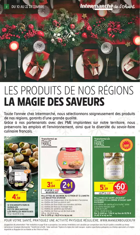 Catalogue Intermarché à Saint-Malo | CAHIERS REGIONS DECEMBRE 3 FESTIF | 10/12/2024 - 22/12/2024