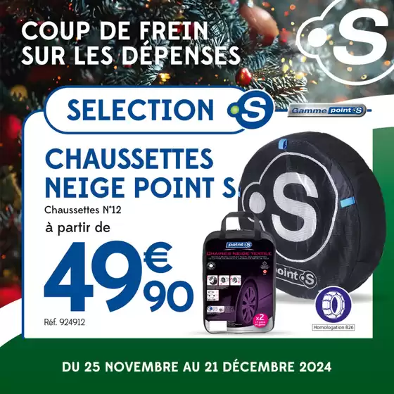 Catalogue Point S à Nantes | Jusqu’au 21 décembre, profitez de nos bonnes affaires pour rouler sans stress cet hiver !  | 03/12/2024 - 21/12/2024