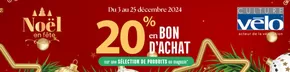 Promos de Sport à Colmar | 20 % en bon d'achat sur Culture Vélo | 03/12/2024 - 25/12/2024