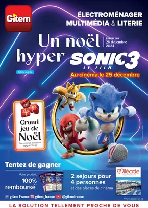 Promos de Multimédia et Electroménager à Saint-Malo | Un noël hyper sur Gitem | 03/12/2024 - 28/12/2024