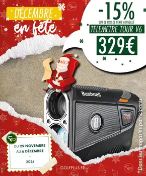 Promos de Noël à Roubaix | Décembre en fête sur Golf Plus | 03/12/2024 - 06/12/2024