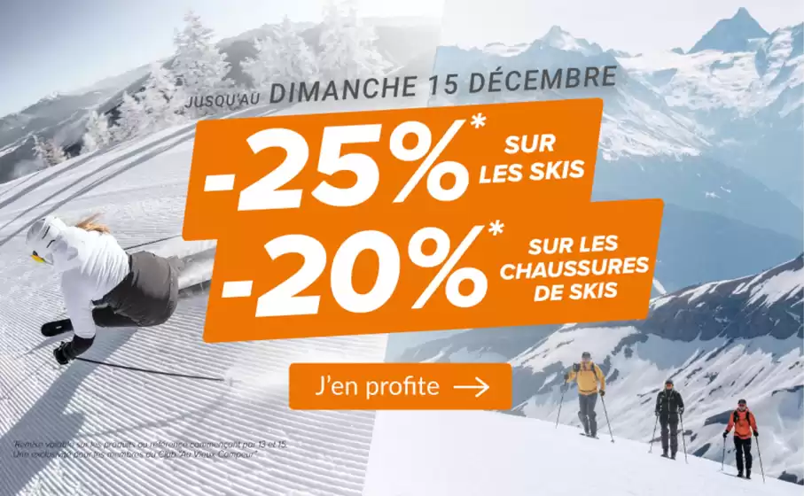 Catalogue Au vieux campeur | Jusqu'à -20 - 25% | 03/12/2024 - 15/12/2024