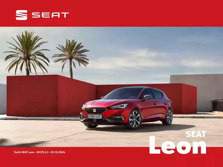 Catalogue SEAT à Cannes | SEAT Leon 5 portes | 04/12/2024 - 04/12/2025