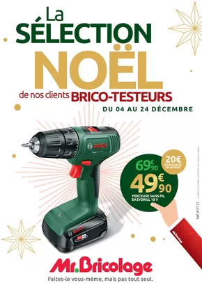 Promos de Noël à Vincennes | La SÉLECTION NOËL de nos clients BRICO-TESTEURS sur Mr Bricolage | 04/12/2024 - 24/12/2024