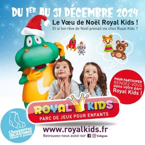 Promos de Noël à Lannion | Le Vœu de Noël Royal Kids est là ! sur Royal Kids | 04/12/2024 - 31/12/2024