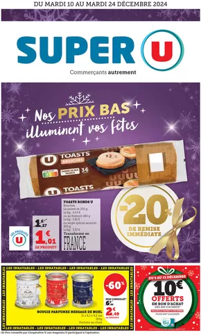 Promos de Noël à Mulhouse | Préparez Noël sur Super U | 10/12/2024 - 24/12/2024