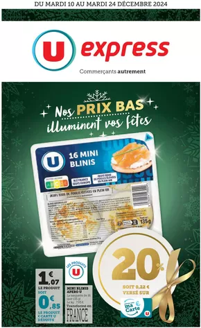 Promos de Noël à Saint-Malo | Préparez Noël sur U Express | 10/12/2024 - 24/12/2024