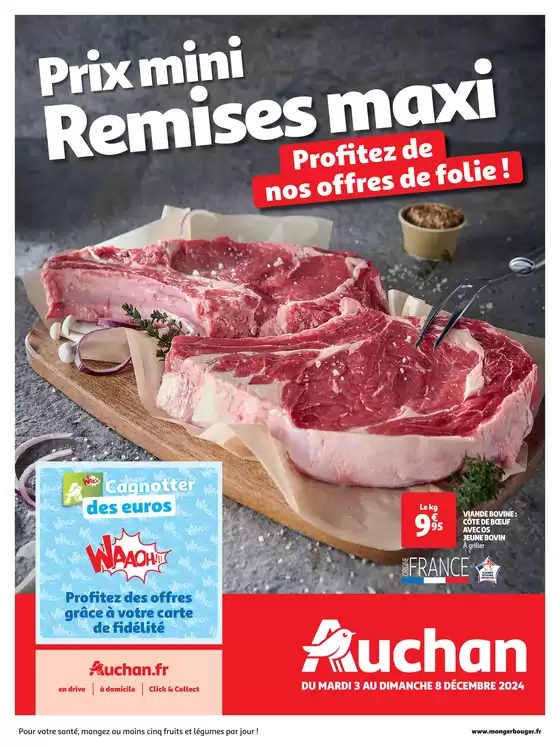 Prix mini Remises maxi