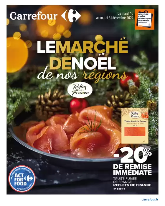 LE MARCHÉ DE NOËL DE NOS RÉGIONS