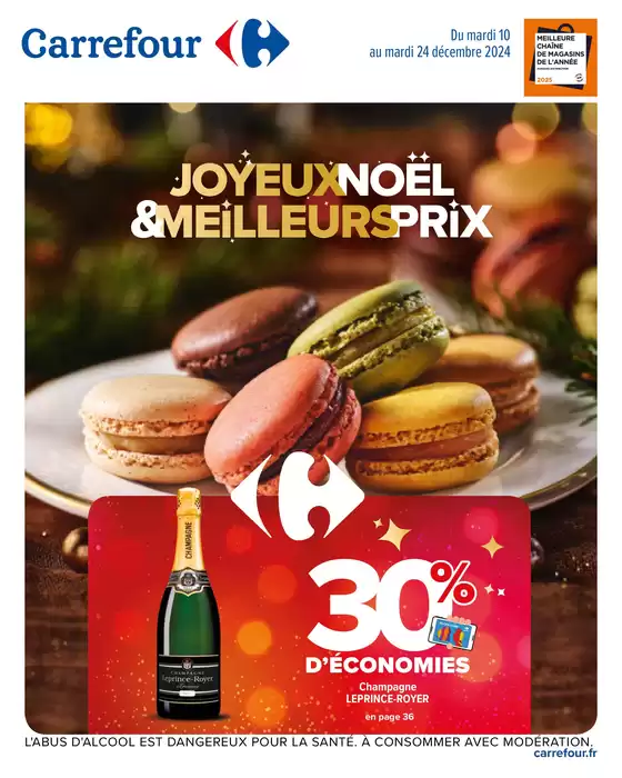 JOYEUX NOËL & MEILLEURS PRIX - 30% D'ÉCONOMIES