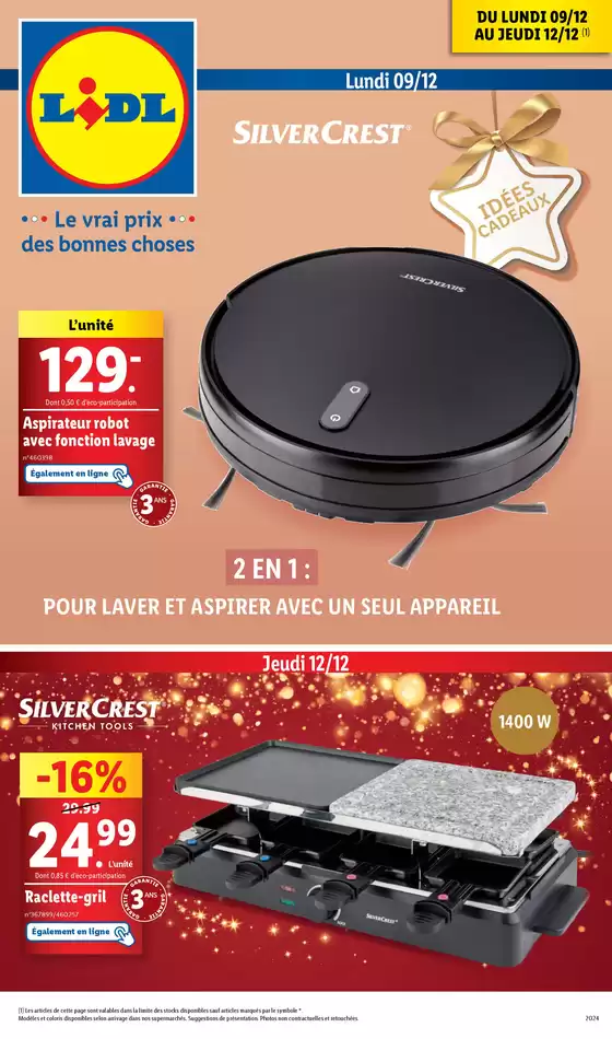 Entretien, décorations, rangements… Retrouvez tous les équipements Lidl pour votre maison.