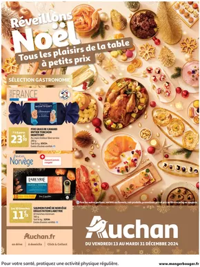 Promos de Noël à Le Mans | Tous les plaisirs de la table à petits prix sur Auchan Hypermarché | 13/12/2024 - 31/12/2024