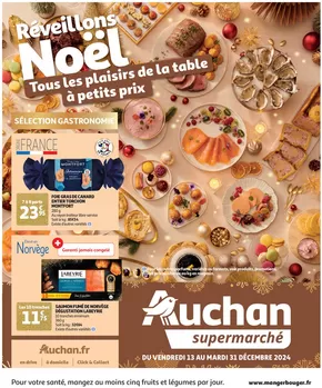 Promos de Noël à Poitiers | Tous les plaisirs de la table à petits prix dans votre super sur Auchan Supermarché | 13/12/2024 - 31/12/2024