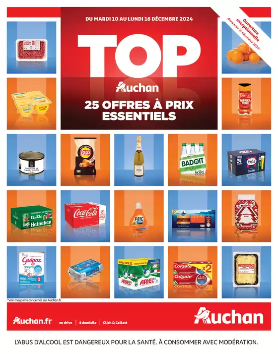 25 offres à prix essentiels 