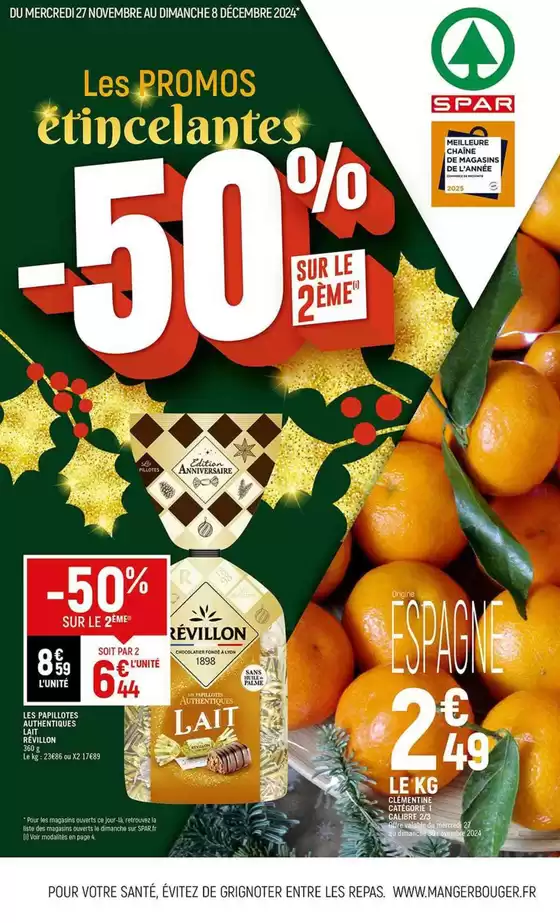 Les PROMOS étincelantes