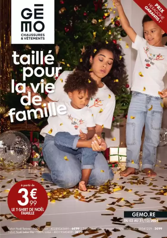 Catalogue Gémo à Villefranche-sur-Saône | Taillé pour la vie de famille | 06/12/2024 - 31/12/2024