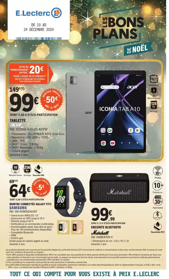 BONS PLANS NOËL