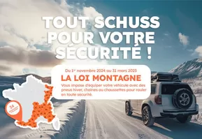 Promos de Auto et Moto à Le Muy | Tout schuss pour votre sécurite ! sur Ucar | 09/12/2024 - 31/03/2025