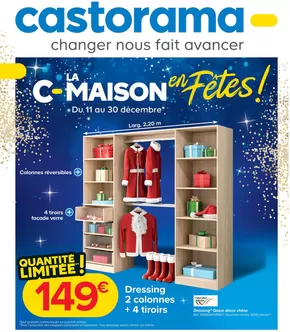 Catalogue Castorama à Marseille | La Maison en Fêtes | 11/12/2024 - 30/12/2024